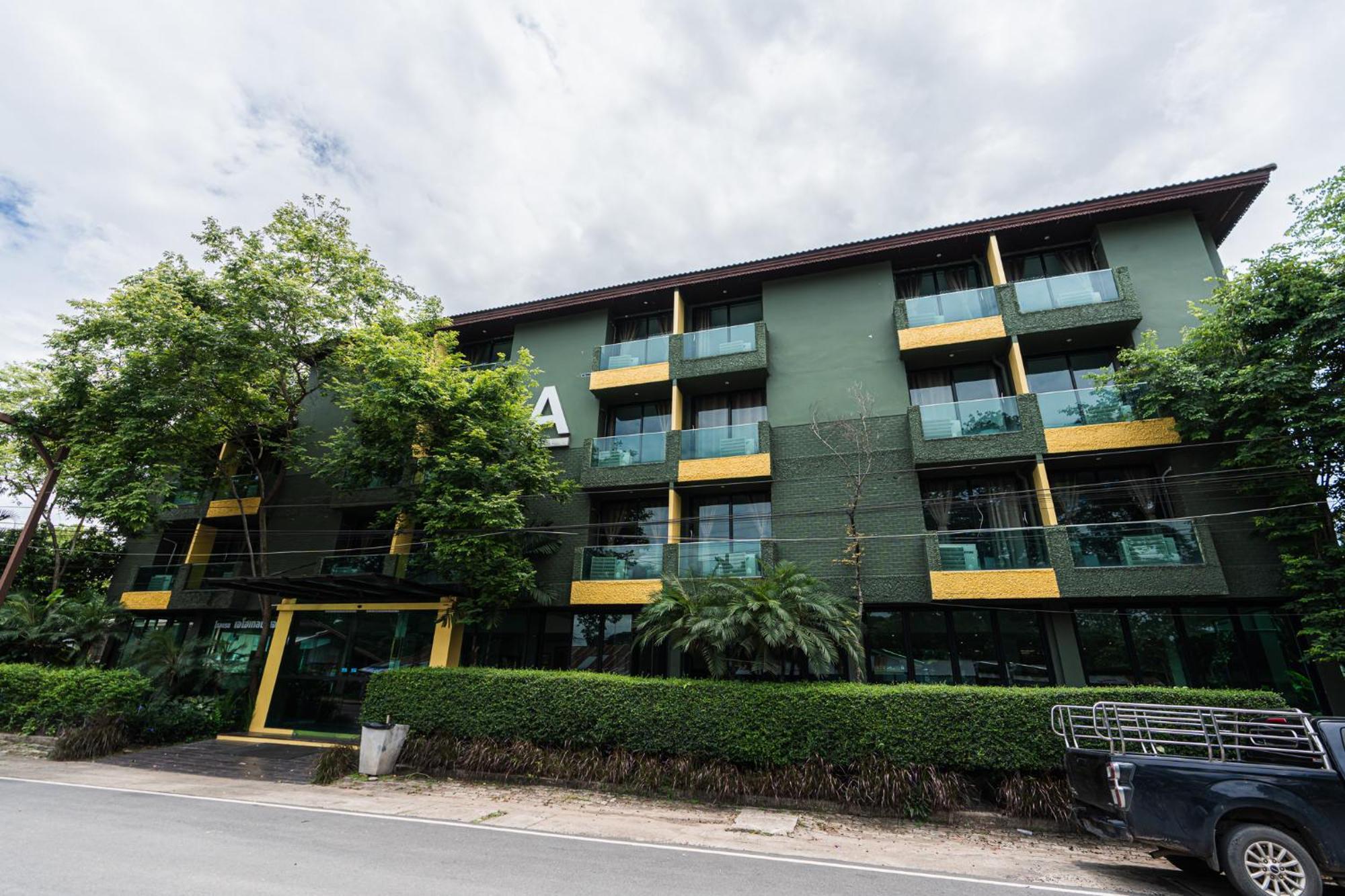 A Hotel Budget Chiang Saen Exterior foto